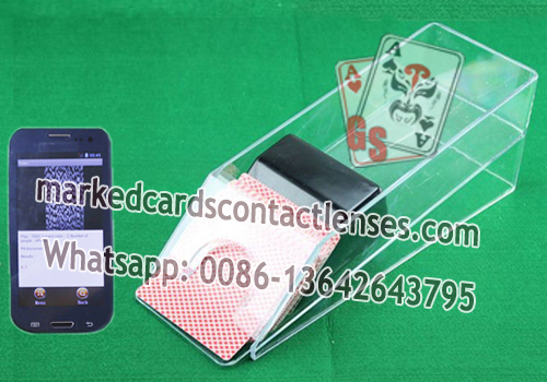 marked cards system for Baccarat