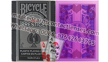 Prestige Bicycle marked playing cards