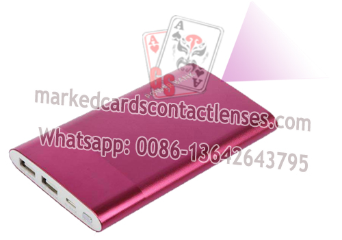 Colorful Power Bank Marked Cards Reader