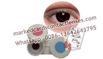 IR contact lenses for brown eyes