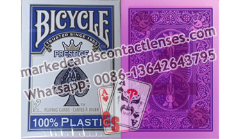 Plastic Bicycle  marked cards