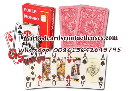 Modiano Cristallo playing cards