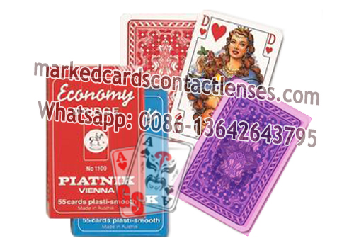 Plastic Piatnik Marked Cards