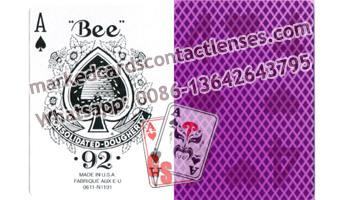 US Bee marked cards 