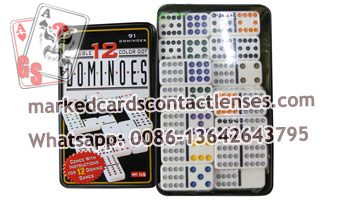 Double 12 dominoes marking