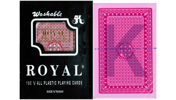 Royal marked playing cards