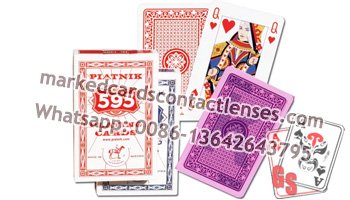 Piatnik 595 marked cards