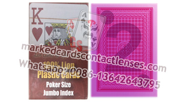 invisible juice Lion marked cards