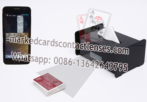 Tissue Box marked cards scanner